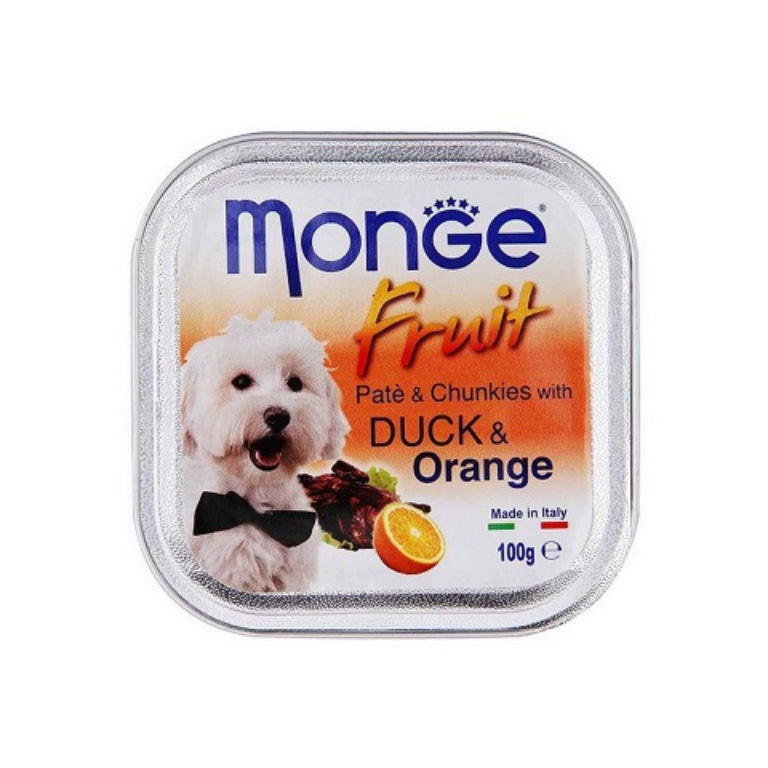 Monge | Adult Duck Orange Dog Food 100g