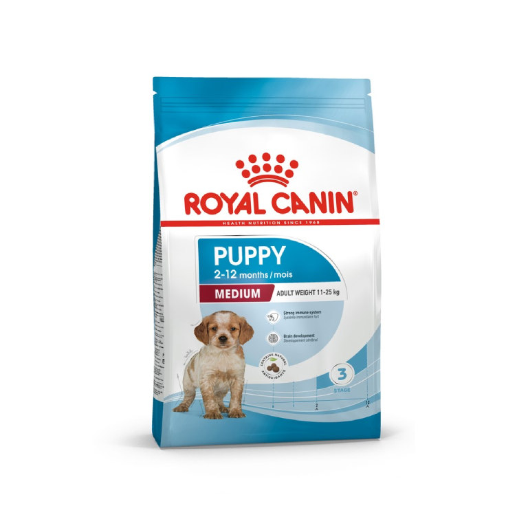 Royal Canin | Size Health Nutrition Medium Puppy Dry Dog Food 4kg