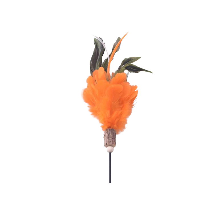 Amy N Carol | Artificial Fur Orange Cat Teaser