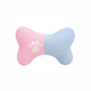 Amy N Carol | Dog Toy Knitted Bone