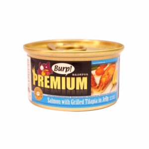 Burp! | Premium Canned Salmon with Tilapia Wet Cat Food 85g