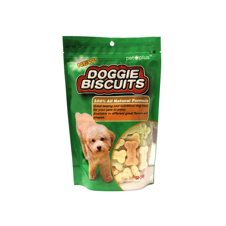 Pet Plus | Doggie Biscuits Bone Shape Dog Treats 250g