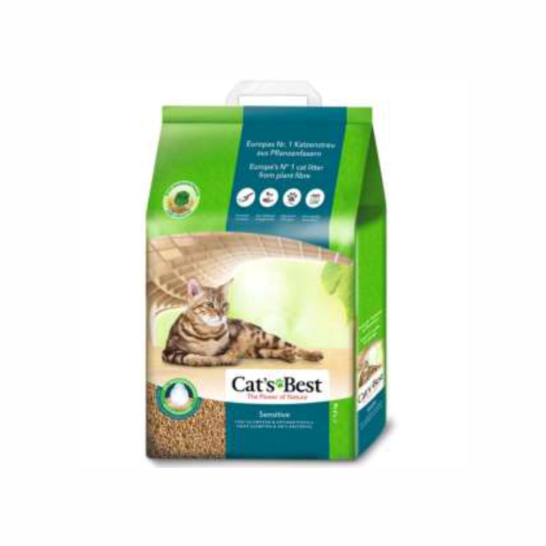 Cats Best | Sensitive Green Power Cat Litter 20L