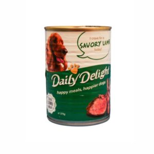 Daily Delight | Juicy Savory Lamb Canned Dog Food 375g