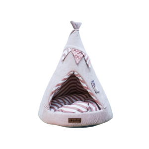 Trustie | Pink Tent Pet Bed