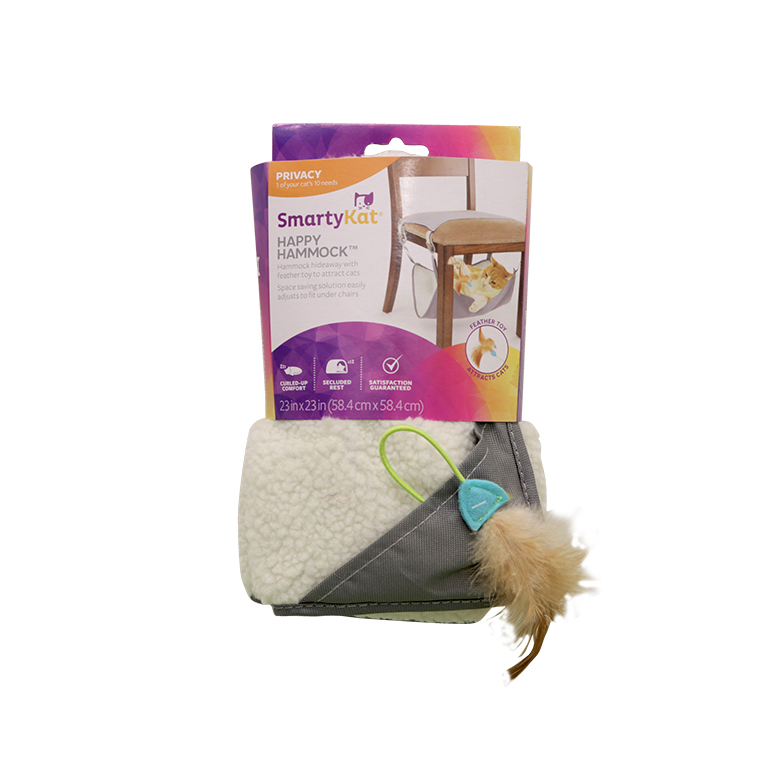 SmartyKat | Happy Hammock Portable Plush Cat Hangout