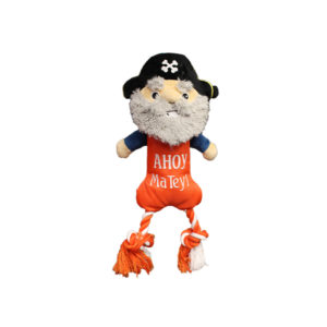 Chomper | Ahoy Ballistic Bone Pirate With Rope Legs Dog Toy