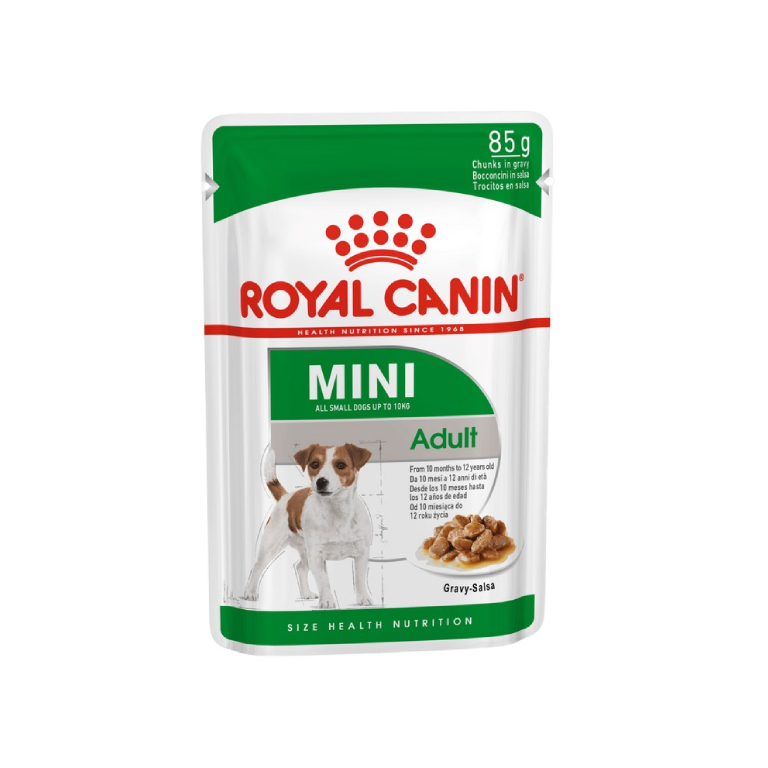 Royal Canin | Size Health Nutrition Mini Adult Wet Dog Food Size Health Nutrition 85g