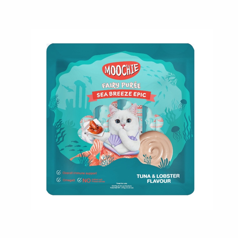 Moochie| Tuna Lobster Cat Treats 15g X 25pcs