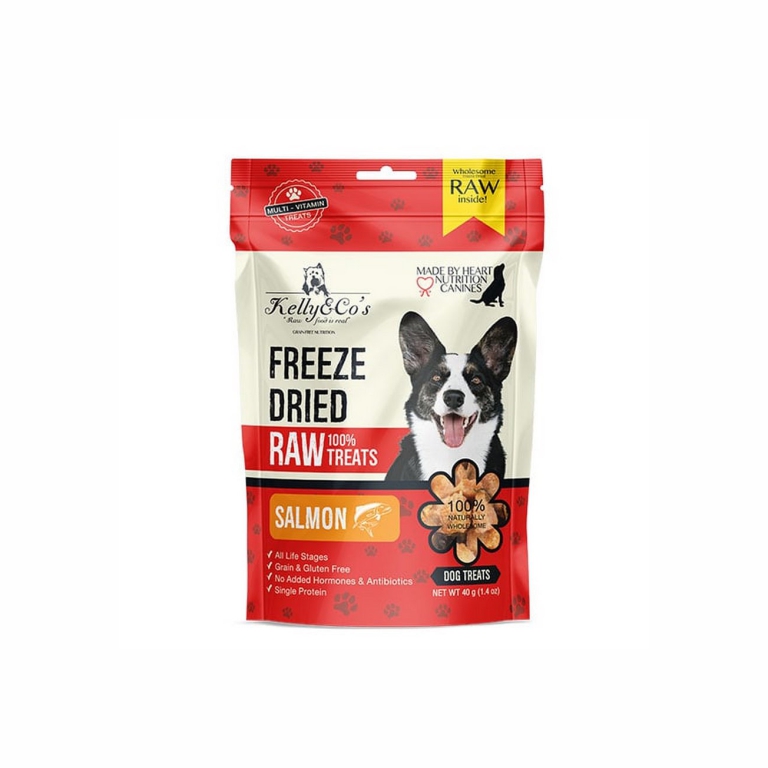Kelly & Co's |Freeze Dried Salmon, Dog Treats 40g