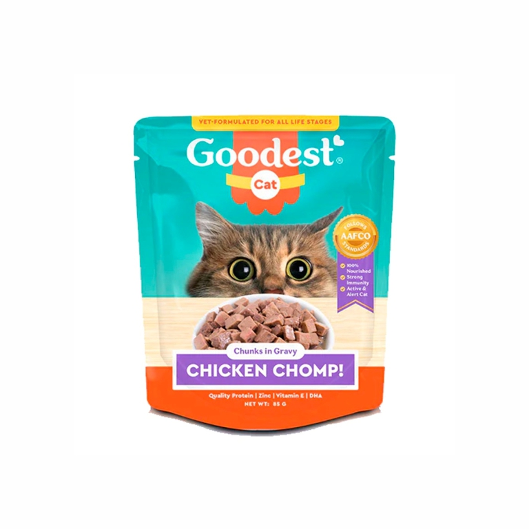 Goodest | Cat Food Pouch Chicken Chomp, 85g