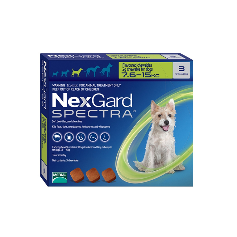 Nexgard | Spectra Medium 7.5-15kg (1 Tab)