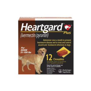 Heartgard | Plus Chewable Tablet For Large Breed Dogs (1 Tablet)