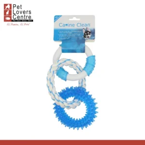 Canine Clean | Triple Rings Dog Toy