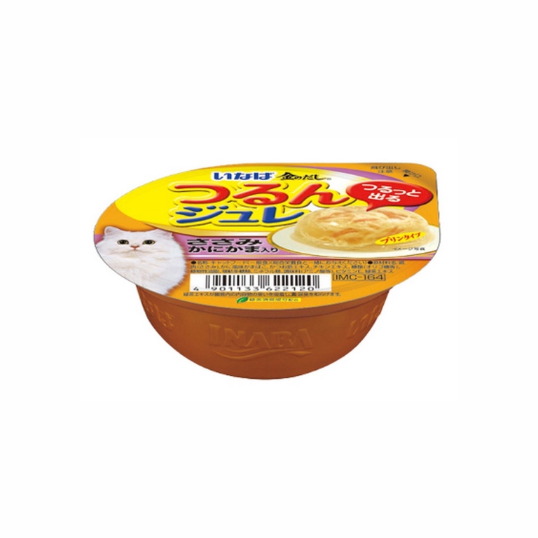 Inaba | Jelly Chicken Crabsticks Cat Wet Food 65g