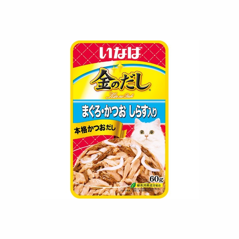 Inaba | Jelly Tuna Shirasu Cat Wet Food 60g