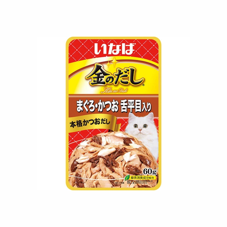 Inaba | Jelly Tuna Sole Fish Cat Wet Food 60g