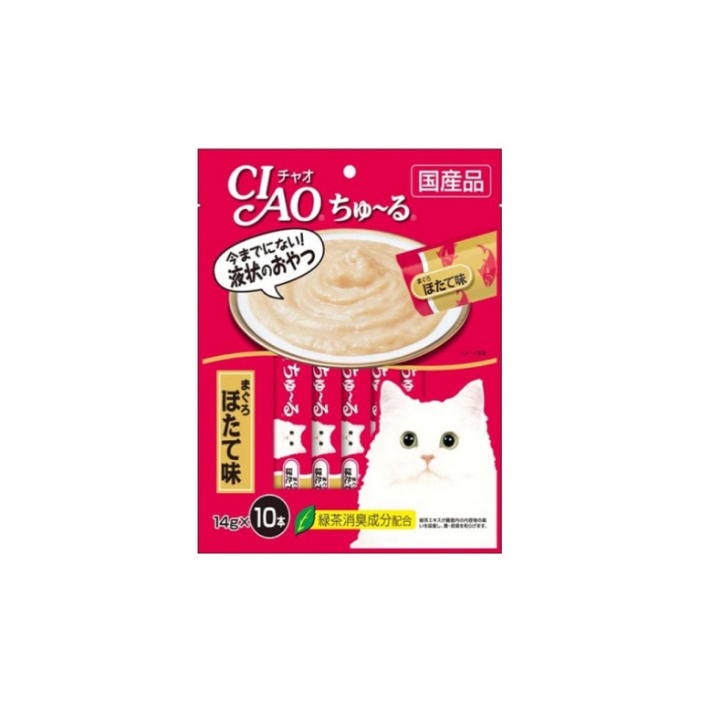 Ciao | Churu Tuna Scallop Mix Cat Treats 14g