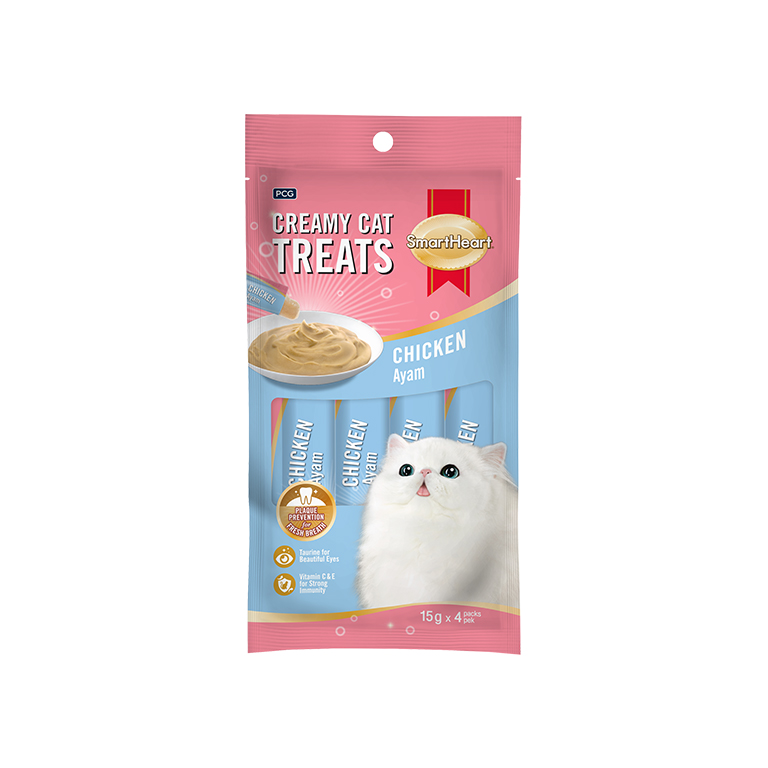 SmartHeart | Creamy Chicken Cat Treats 60g