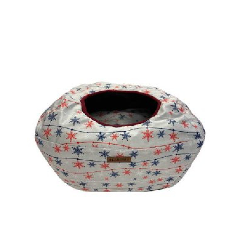 Trustie | Snowflake Crinkle Cave Bed