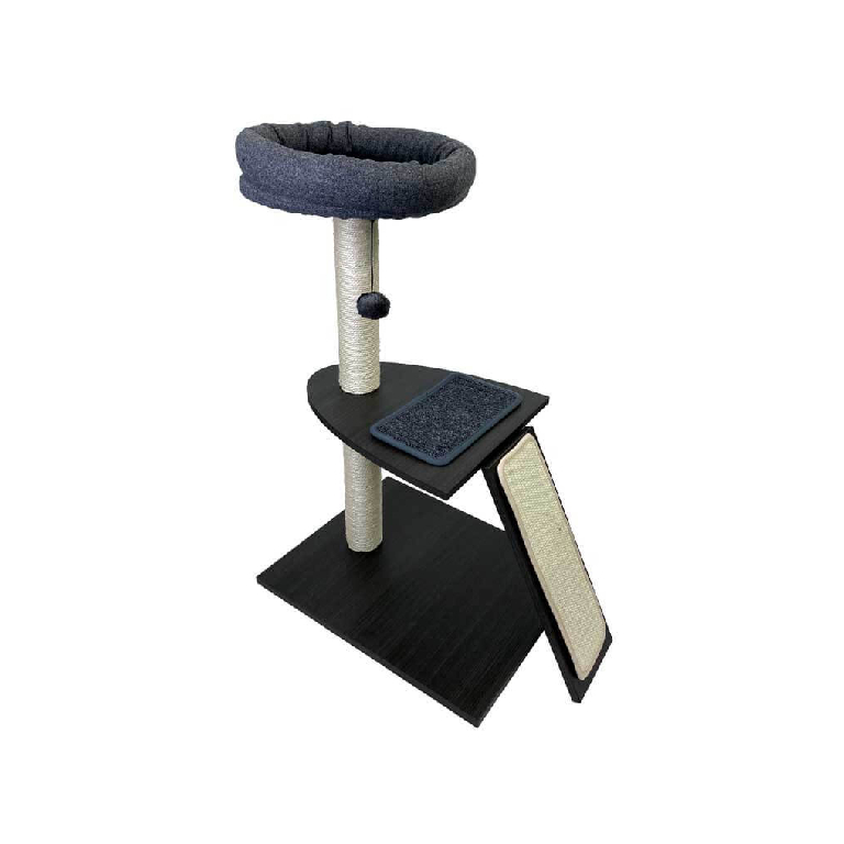 Trustie | 3-Tier with Scratching Boards & Bed Cat Tree